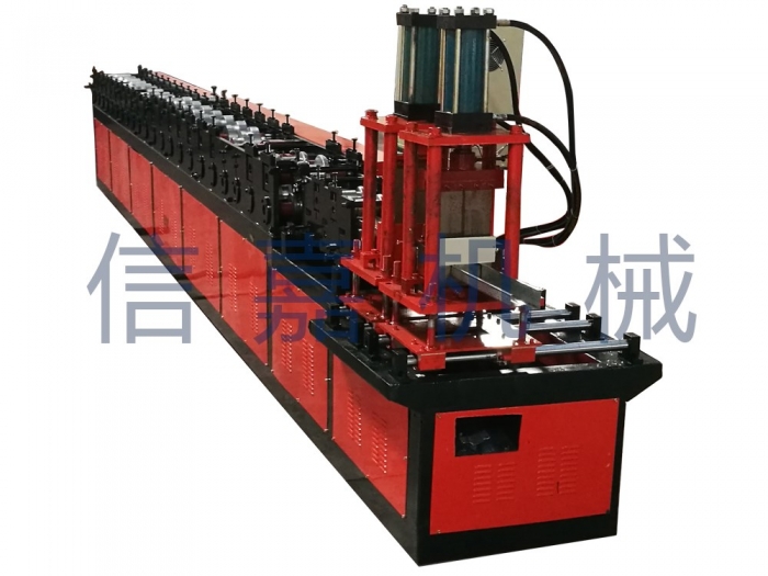 門框成型設備-雙沖防火框機